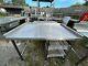 Commercial Stainless Steel Table (1.4m). Read Descrip Re Delivery