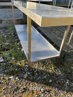 Commercial Stainless Steel Table (2.2m) Re Description Re Delivery