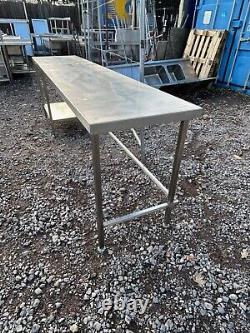 Commercial Stainless Steel Table (2.65m) Re Description Re Delivery