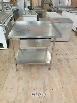 Commercial Stainless steel strong worktop table pizza oven stand 100X90X90 CM