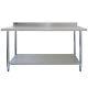 Commercial Table 5ft Stainless Steel Kitchen Prep Work Bench Catering Surface