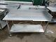 Commercial Stainless Steal Table Worktop Kitchen Table Work Bench 160x65x88 Cm