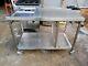 Commercial Stainless-steel Table Work Top Work Bench Heavy Duty 120 Cm