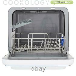 Cookology CMDW2BLUE Mini Table Top Dishwasher with Baby Care & Fruit Wash