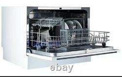 Cookology CTTD6WH Freestanding Compact Table Top Dishwasher 6 Place Setting103