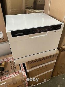 Cookology CTTD6WH Freestanding Compact Table Top Dishwasher 6 Place Setting103
