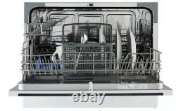 Cookology CTTD6WH Freestanding Compact Table Top Dishwasher 6 Place Settings