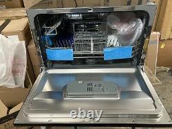 Cookology GLD6BK Freestanding Table Top Dishwasher, 6 place settings Black