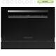Cookology Tcd6bk Black Touch Control Compact Table Top Dishwasher, 6 Places