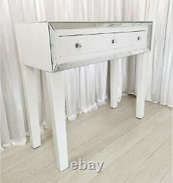 Dressing Table WHITE Mirrored Vanity Table PURO PREMIUM PLUS Console Desk SALE