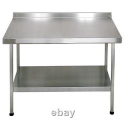 F20601Z Stainless Steel Preparation Wall Table 1200mm x 600mm