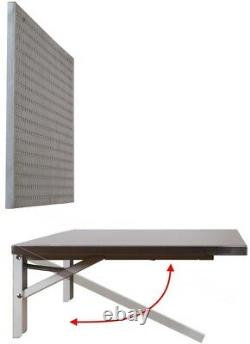 Folding Workbench Table 36 In. X 17.75 In. Board Brackets Stainless Steel