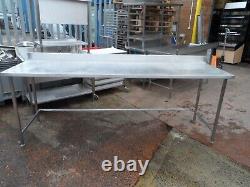 Fully Welded Stainless Steel Appliance Table 2540 x 750 mm £250 + Vat