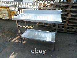 Fully Welded Stainless Steel Table 1200 x 600 mm £120 + Vat