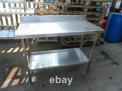 Fully Welded Stainless Steel Table 1200 x 600 mm £120 + Vat