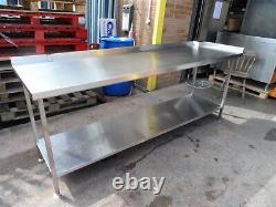 Fully Welded Stainless Steel Table 2350 x 700 mm £240 + Vat