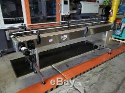 Furex Stainless Steel 10' x 4 Inline Conveyor with Plastic Table Top Belt