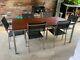 Gloster Outdoor Dining Table And 6 Chairs. Teak And Stainless Steel
