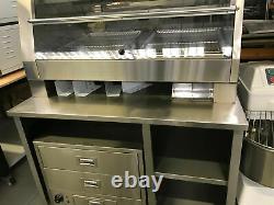 HCW3 Stile Chicken Display, Speed Pack Table, Bun Warmer (Holding cabinet)
