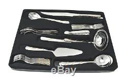 Heavy 86 Pc Gold Cutlery Set 18/10 Stainless Steel Table Canteen Gift Christmas