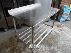 Heavy Duty Fully Welded Stainless Steel Table Food Grade 1160 x 650mm £140 + Vat