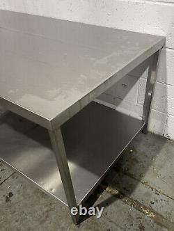 Heavy Duty Stainless Steel Preparation Table 2005 MM Wide £220 + Vat