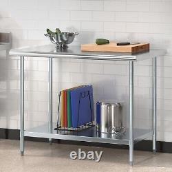 Heavy-Duty Stainless Steel Table 900x600x850mm Perfect for Restaurant Kitchens