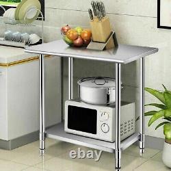 Heavy-Duty Stainless Steel Table 900x600x850mm Perfect for Restaurant Kitchens