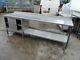 Heavy Duty Stainless Steel Table Cupboard 2650 X 650 Mm £300 + Vat