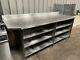 Heavy Duty Stainless Steel Prep Table With Shelfs Back Bench Storage £400 + Vat