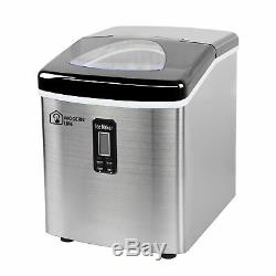 Ice Cube Maker Machine Electric Stainless Steel Commercial Table top 20 kg/day A
