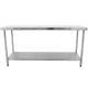 Ka10057 Commercial Catering Stainless Steel Table 1800mm 180cm Food Prep