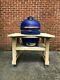 Kamado Ceramic Oven Bbq 21 Inch With Table, Cover Barbecue Grill Barbeskew