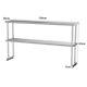 Kitchen Catering Table Heavy Duty Work Bench Food Prep Stainless Steel Top Shelf