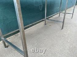 Large Heavy Duty Stainless Steel Prep Table (Kitchen / Catering) 2800x750mm
