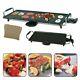 Large Teppanyaki Grill Table Electric Hot Plate Bbq Griddle Camping 2000w