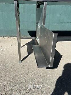 Long Stainless Steel Draining / Work Table (Needs Attaching) 1700mm