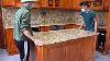 Machining U0026 Install Kitchen Table With Quartz Stone Complete Kitchen Luxury