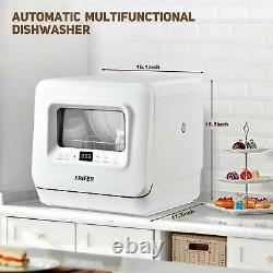 Mini Portable Dishwasher Freestanding Table Countertop With Baby Care Fruit Wash