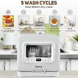 Mini Portable Dishwasher Freestanding Table Top With Baby Care Fruit Wash 5L UK