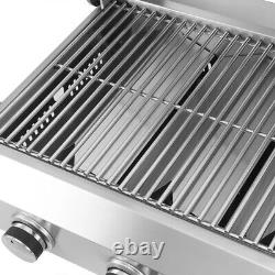 NXR 3 Burner Stainless Steel Table Top Gas Barbecue Fast Dlevryy