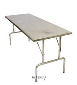 New Stainless Steel Work Table, Kitchen Table, Work preparation Table