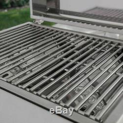 Nexgrill 19 BBQ 2 Burner 304 Grade Stainless Steel Gas Table Top Grill Barbecue