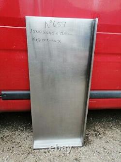 No657 Stainless Steel Table Top 1500mm X 645mm X 120mm Magnetic Stainless Steel