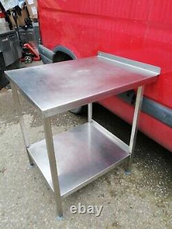 No995 Stainless Steel Wall Table 655mm X 820mm X 890mm High
