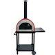 Outdoor Garden Grande Pizza Oven Wood Burning With Stand And Side Table