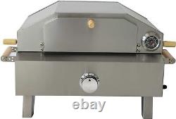 Pizza Oven Stainless-Steel Outdoor Table Top Gas Oven