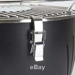 Portable Outdoor Charcoal BBQ Grill with Fan for fast heat Table Top Grill