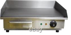 Quantum CE 55cm Electric Table top Flat Griddle 3kW Catering KSL-G55