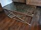 Rv Astley Nico Stainless Steel & Glass Coffee Table